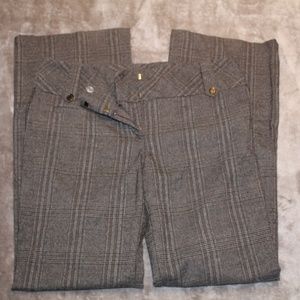 Plaid dress pants